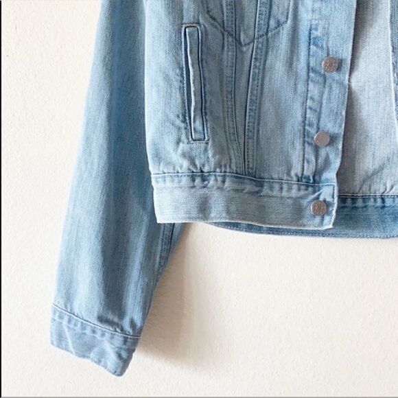 Urban Outfitters BDG Sherpa Collar Jean Jacket - Picture 5 of 8